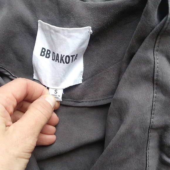 Bb Dakota Ragni tencil‎ duster asymmetrical zip - Picture 6 of 9